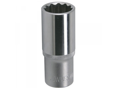 Головка торцевая глубокая 12-гранная 1/2"DR 25 мм., S04HD4725 JONNESWAY