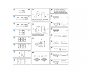 Аккумулятор BOSCH T3 - , 190Ah 1200A 513x223x223